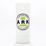 A white cylindrical container with a label that reads 'ARK Heirloom Seeds, All-in-One Kit', containing various seeds for plants and herbs.
